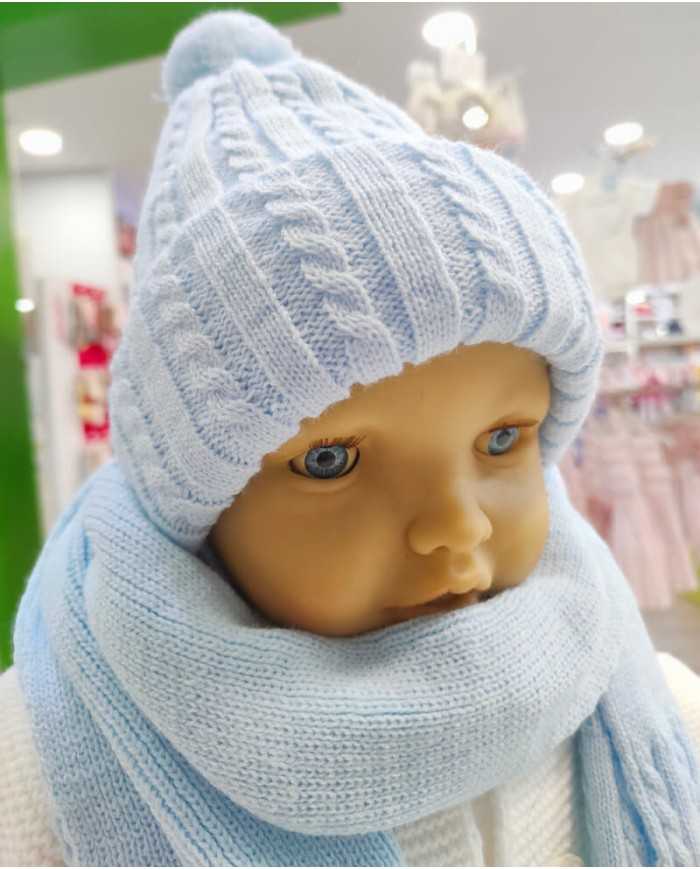 Comprar braga cuello bufanda niño niña bebe con color rosa