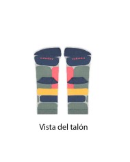 Calcetín barefoot abstracto Lapislazu