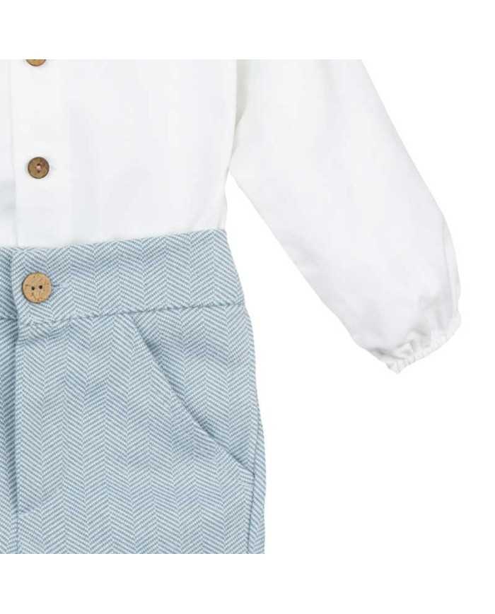 Conjunto pantalon Turia Azul Conjunto pantalon Turia Azul