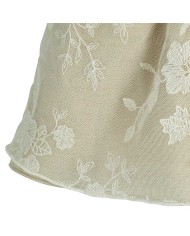 Vestido bordado tul Arena