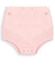 Conjunto peto 2 puiezas bebé Rosa