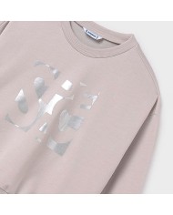 Pullover grafica Cemento