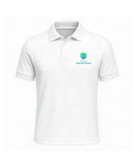 Polo manga corta Ángel de la guarda Blanco