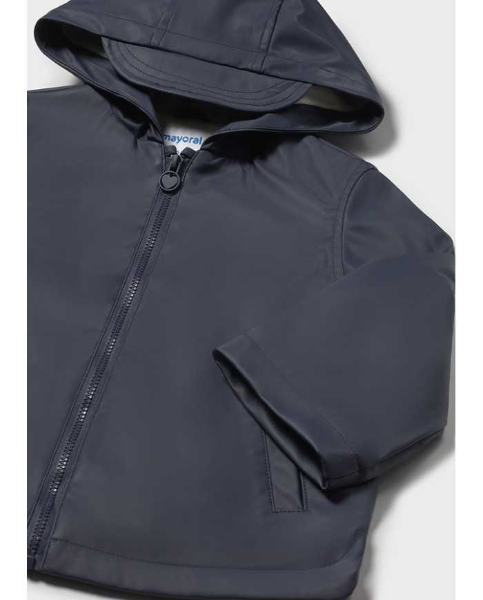 Chubasquero bebé niña Azul Marino