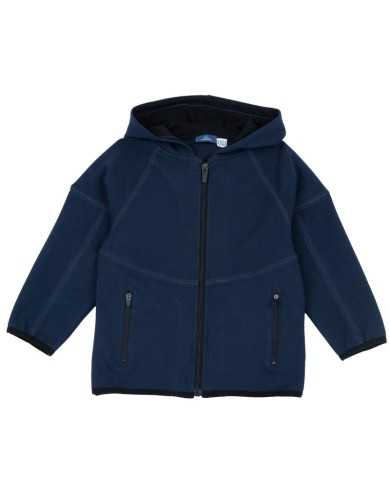 Cardigan con capucha Azul Marino