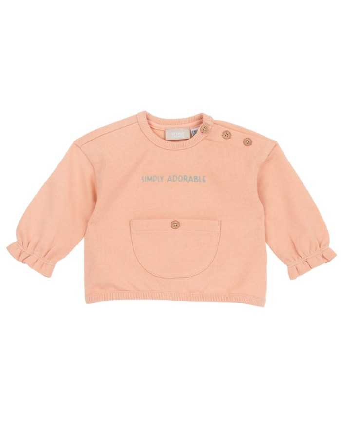 Sudadera niña simply adorable Coral