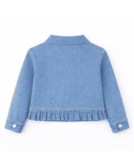 Parte trasera cazadora denim niña Parte trasera cazadora denim niña