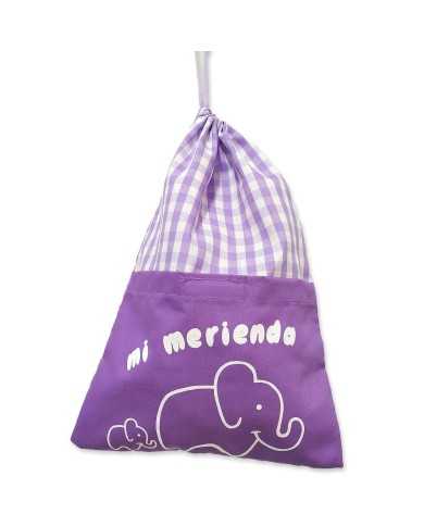 Bolsa de tela para la merienda DIY