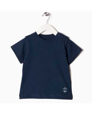 hermosa Ligero monigote de nieve Camiseta manga corta bebe California Azul