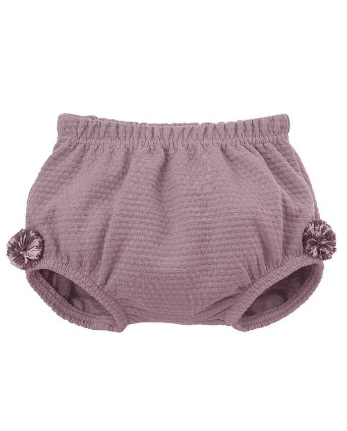 Patucos Bebe Ro Infantil Punto Rosa Pompon - Ro Infantil