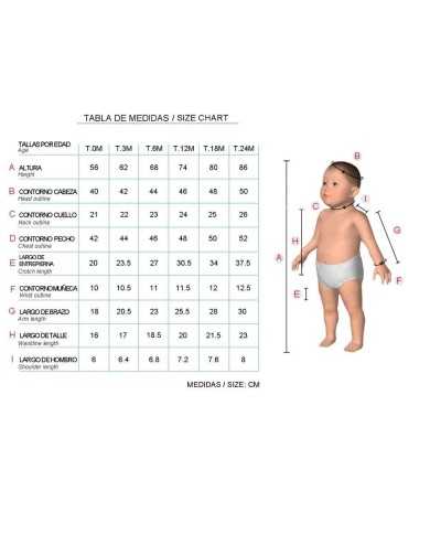 Chaqueta bebé corta Rosa palo