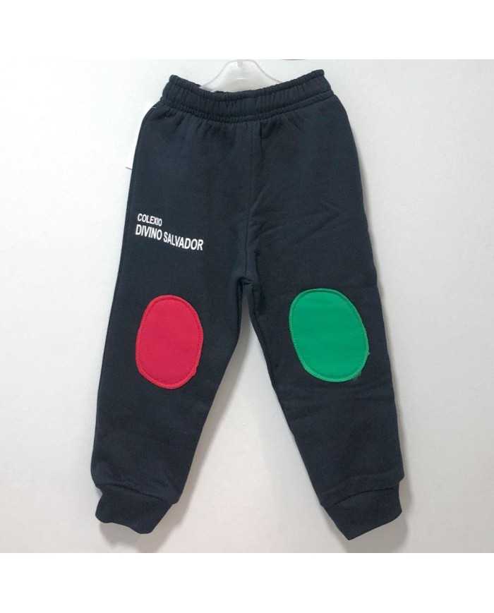 Pantalón largo infantil bordado Azul Marino