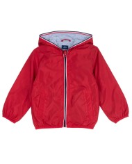 Parka niño verano Rojo