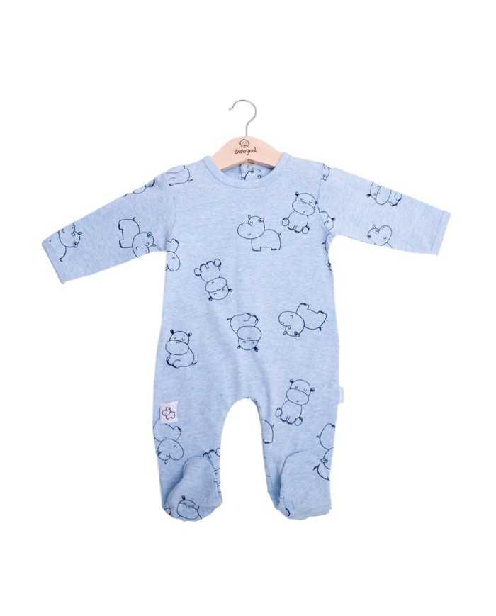 Sucediendo rasguño péndulo Pijama entero bebe niño verano Vaquita Azul