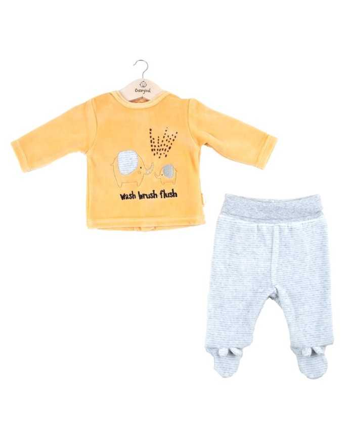 Pijama dos bebe Naranja